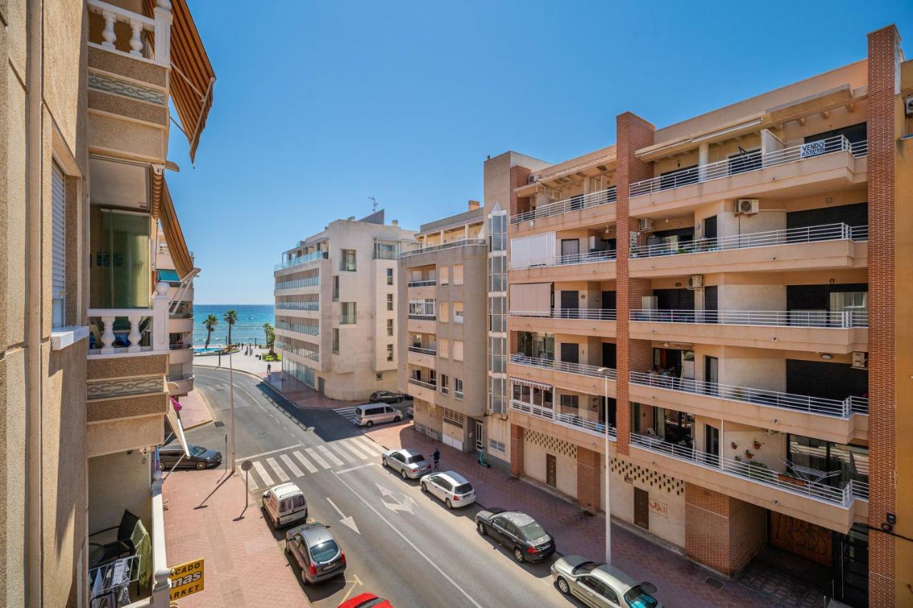 Torrevieja Playa Del Cura Con Vista Al Mar Apartamento Exterior foto
