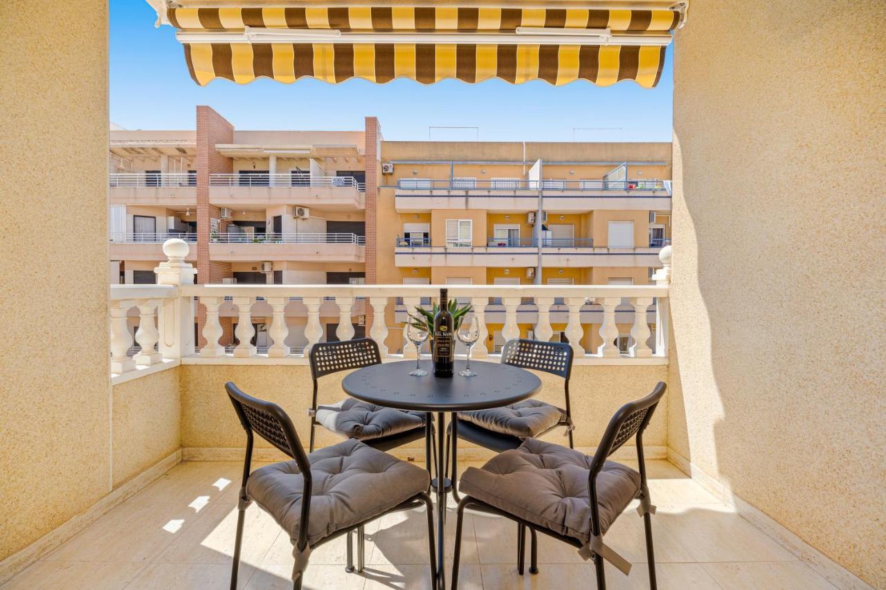 Torrevieja Playa Del Cura Con Vista Al Mar Apartamento Exterior foto